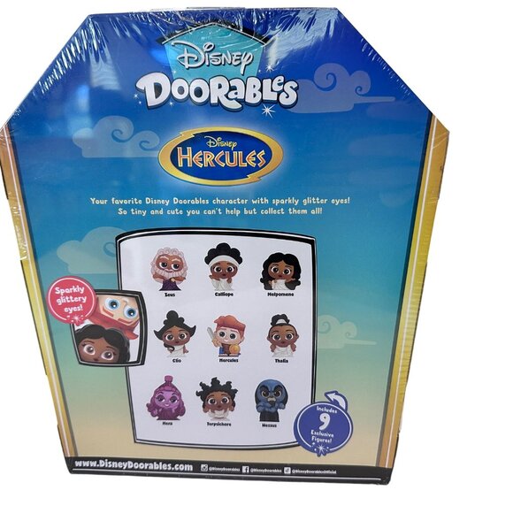 Disney Doorables HERCULES Collection Peek 9 Exclusive Figures NEW IN SEALED BOX - Picture 2 of 6